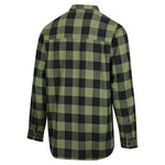 Ridgeline Organic Check Shirt Olive 4XL