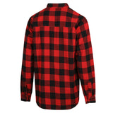 Ridgeline Organic Check Shirt Red XS