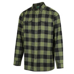 Ridgeline Organic Check Shirt Olive 4XL